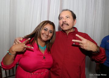 Daniel y Rosario sostienen encuentro con líderes sindicales nicaragüenses en saludo al Día Internacional de los Trabajadores