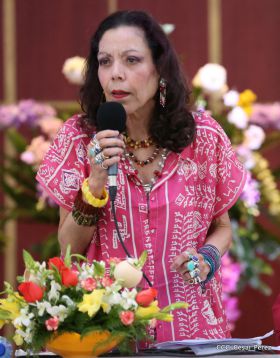 Daniel y Rosario sostienen encuentro con líderes sindicales nicaragüenses en saludo al Día Internacional de los Trabajadores