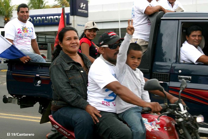 Caravanas llegan a Managua para el 34/19!