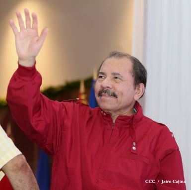 Daniel y Rosario sostienen encuentro con líderes sindicales nicaragüenses en saludo al Día Internacional de los Trabajadores