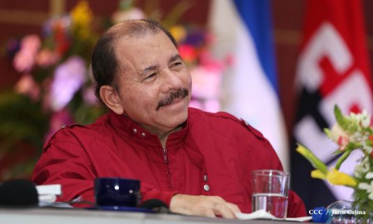 Daniel y Rosario sostienen encuentro con líderes sindicales nicaragüenses en saludo al Día Internacional de los Trabajadores