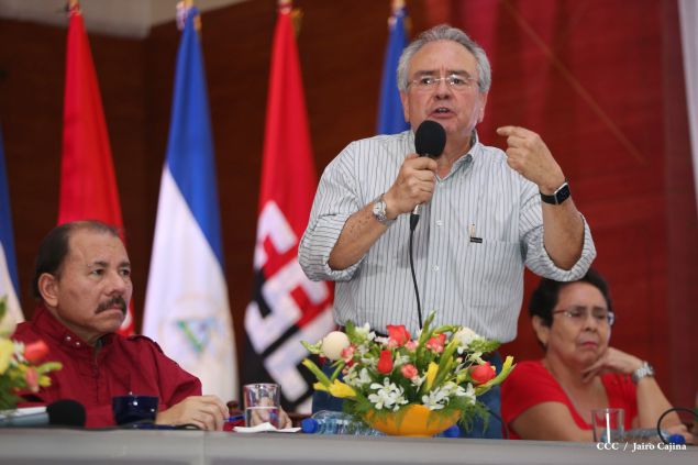 Daniel y Rosario sostienen encuentro con líderes sindicales nicaragüenses en saludo al Día Internacional de los Trabajadores