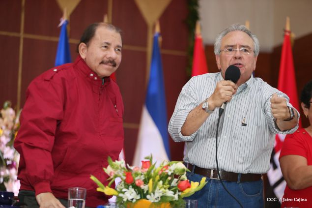 Daniel y Rosario sostienen encuentro con líderes sindicales nicaragüenses en saludo al Día Internacional de los Trabajadores