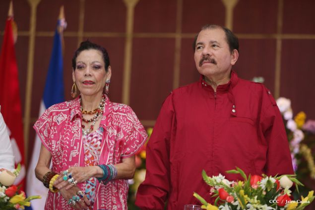 Daniel y Rosario sostienen encuentro con líderes sindicales nicaragüenses en saludo al Día Internacional de los Trabajadores