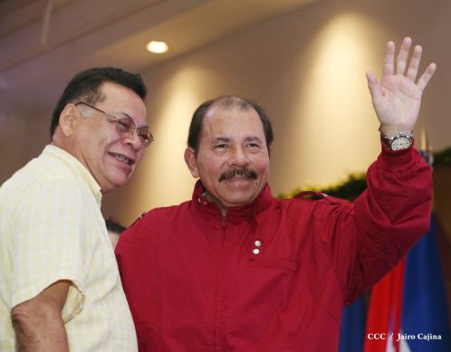 Daniel y Rosario sostienen encuentro con líderes sindicales nicaragüenses en saludo al Día Internacional de los Trabajadores