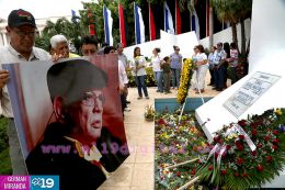 Una Flor para Tomás: Miles de nicaragüenses rinden homenaje al Comandante de la Revolución