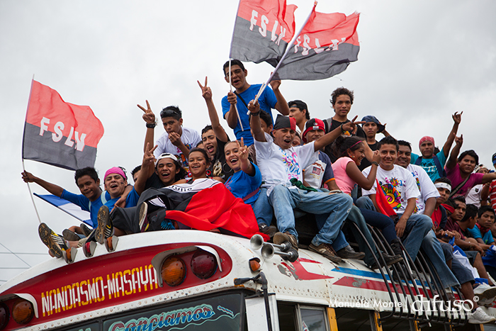 Caravanas llegan a Managua para el 34/19!