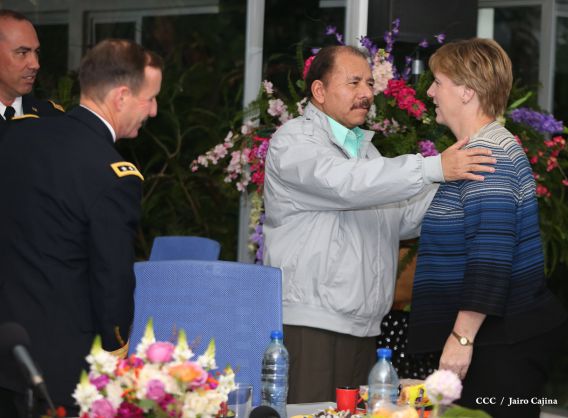 Presidente Daniel se reúne con Subcomandante Militar del Comando Sur de Estados, Teniente General Joseph P. Disalvo