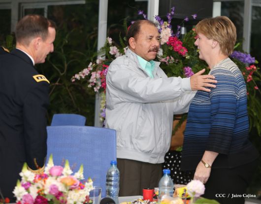 Presidente Daniel se reúne con Subcomandante Militar del Comando Sur de Estados, Teniente General Joseph P. Disalvo