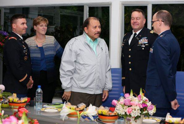 Presidente Daniel se reúne con Subcomandante Militar del Comando Sur de Estados, Teniente General Joseph P. Disalvo