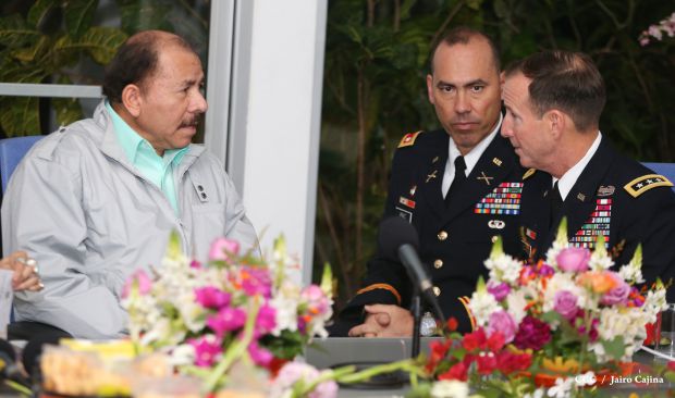 Presidente Daniel se reúne con Subcomandante Militar del Comando Sur de Estados, Teniente General Joseph P. Disalvo