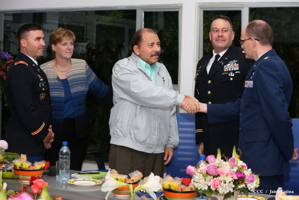 Presidente Daniel se reúne con Subcomandante Militar del Comando Sur de Estados, Teniente General Joseph P. Disalvo