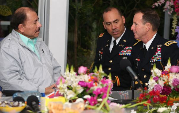 Presidente Daniel se reúne con Subcomandante Militar del Comando Sur de Estados, Teniente General Joseph P. Disalvo