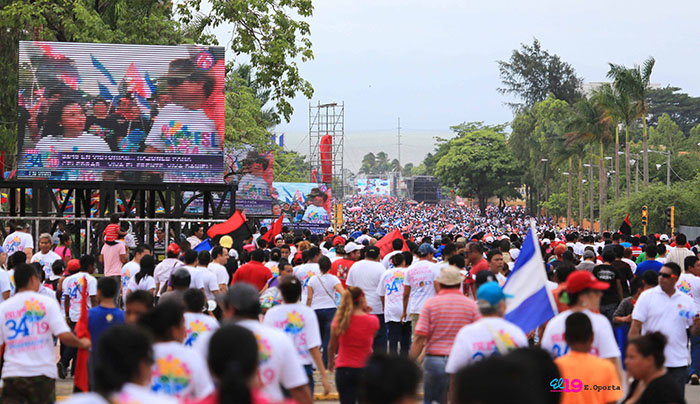 Nicaragua celebra el 34/19! (Parte I)
