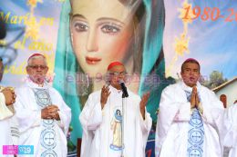 36 aniversario de las apariciones de la Virgen de Cuapa