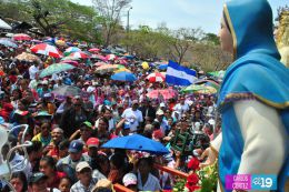 36 aniversario de las apariciones de la Virgen de Cuapa