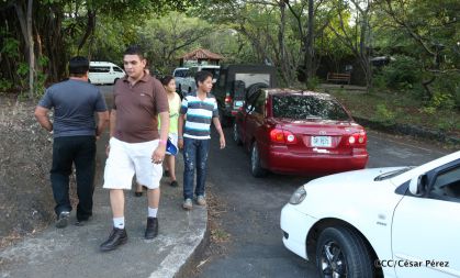 El impresionante lago de lava del Volcán Masaya