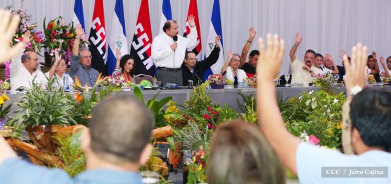 Se reúne Consejo Sandinista Nacional y aprueba resolución de cara a Elecciones Generales 2016