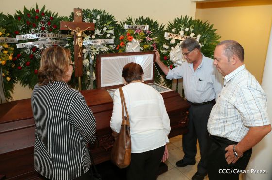 Vela del compañero-periodista Marcio Vargas Aguilar