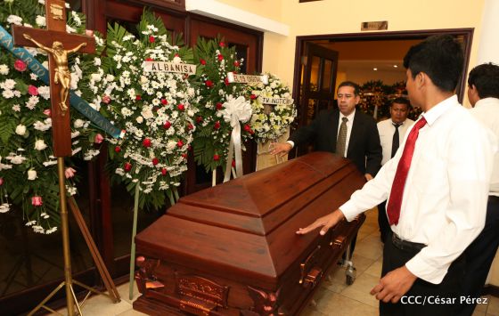 Vela del compañero-periodista Marcio Vargas Aguilar