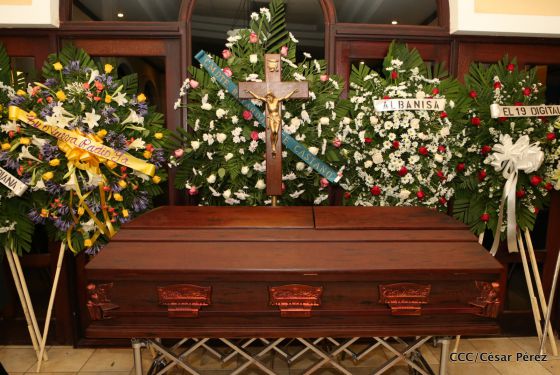 Vela del compañero-periodista Marcio Vargas Aguilar