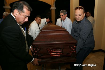 Vela del compañero-periodista Marcio Vargas Aguilar