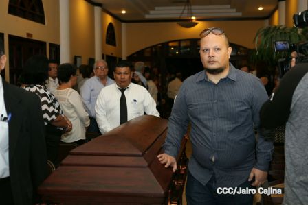 Vela del compañero-periodista Marcio Vargas Aguilar