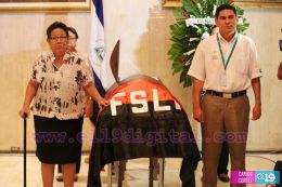 Rinden honores al compañero Marcio Vargas en el Teatro Nacional Rubén Darío