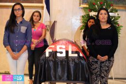 Rinden honores al compañero Marcio Vargas en el Teatro Nacional Rubén Darío