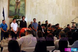 Rinden honores al compañero Marcio Vargas en el Teatro Nacional Rubén Darío