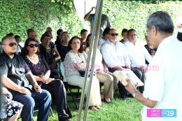 Familiares y amigos dan el último adiós al periodista Marcio Vargas