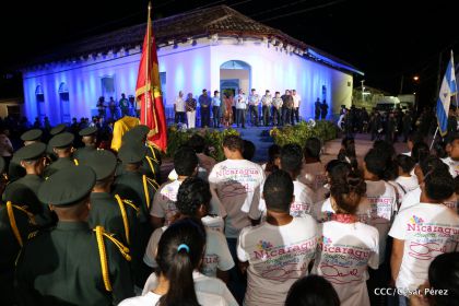 Daniel y Rosario celebran 121 Aniversario del Natalicio del General Sandino