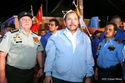 Daniel y Rosario celebran 121 Aniversario del Natalicio del General Sandino