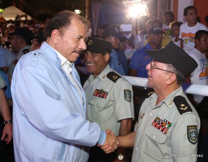 Daniel y Rosario celebran 121 Aniversario del Natalicio del General Sandino