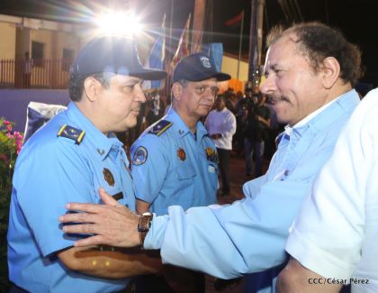 Daniel y Rosario celebran 121 Aniversario del Natalicio del General Sandino