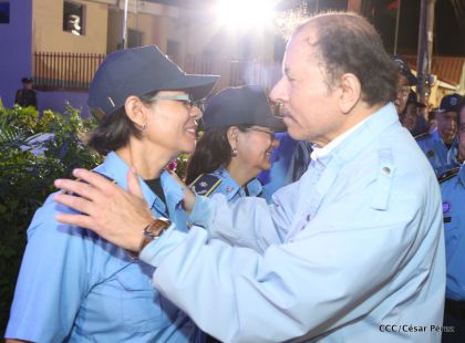 Daniel y Rosario celebran 121 Aniversario del Natalicio del General Sandino