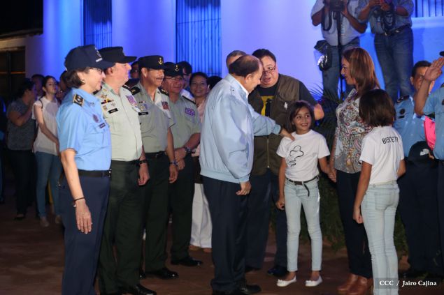 Daniel y Rosario celebran 121 Aniversario del Natalicio del General Sandino