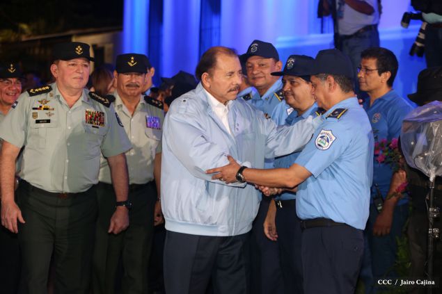Daniel y Rosario celebran 121 Aniversario del Natalicio del General Sandino