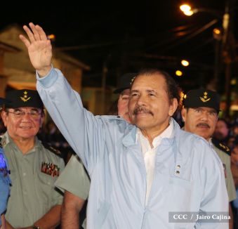 Daniel y Rosario celebran 121 Aniversario del Natalicio del General Sandino