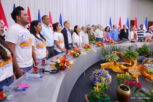 Daniel y Rosario presiden Asamblea Sandinista Nacional