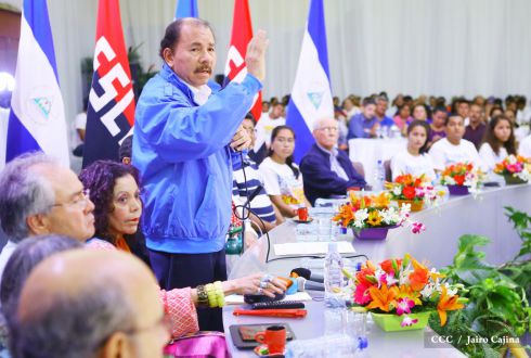 Daniel y Rosario presiden Asamblea Sandinista Nacional