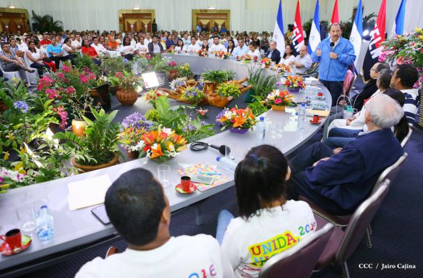 Daniel y Rosario presiden Asamblea Sandinista Nacional