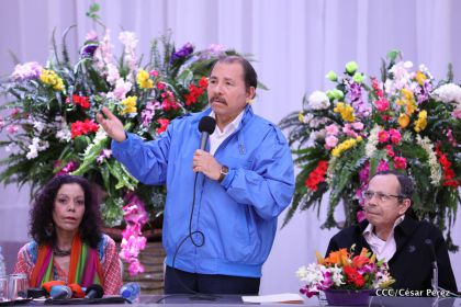 Daniel y Rosario presiden Asamblea Sandinista Nacional