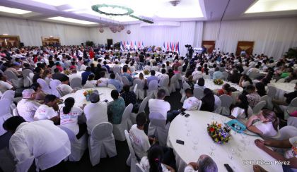 Daniel y Rosario presiden Asamblea Sandinista Nacional