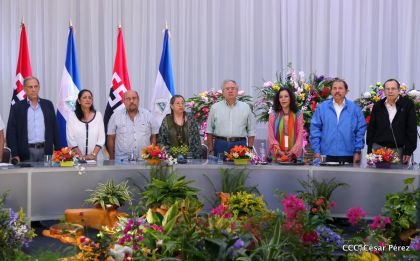 Daniel y Rosario presiden Asamblea Sandinista Nacional