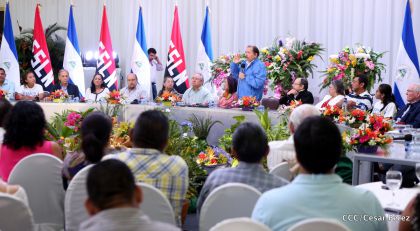 Daniel y Rosario presiden Asamblea Sandinista Nacional
