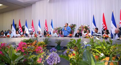 Daniel y Rosario presiden Asamblea Sandinista Nacional