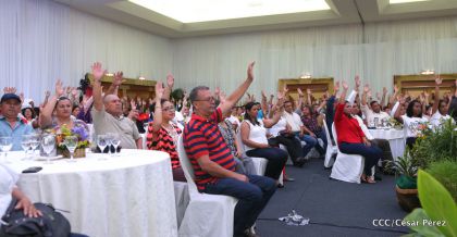 Daniel y Rosario presiden Asamblea Sandinista Nacional