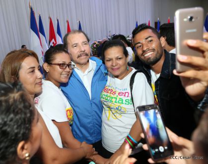 Daniel y Rosario presiden Asamblea Sandinista Nacional