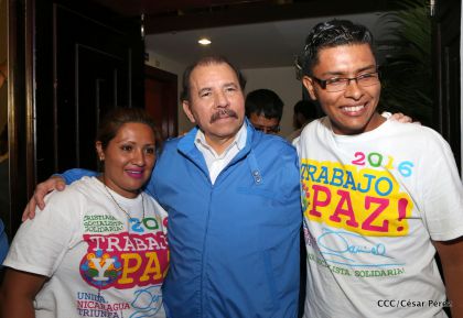 Daniel y Rosario presiden Asamblea Sandinista Nacional